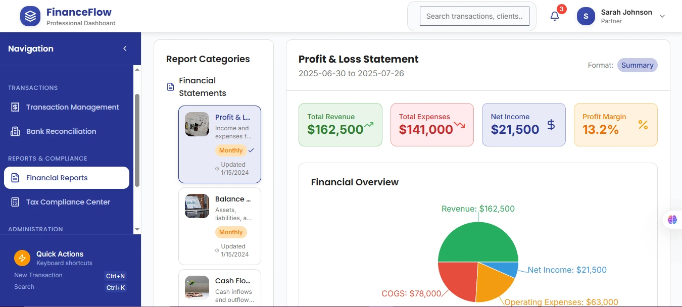 Accounting SaaS Platform